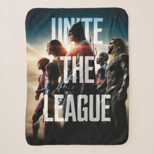 Justice League   Unite The League Sherpa Blanket