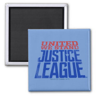 Justice League   United We Stand Graphic Magnet