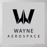 Justice League | Wayne Aerospace Logo