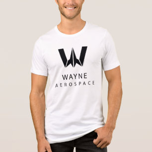 Justice League   Wayne Aerospace Logo Tri-Blend Shirt
