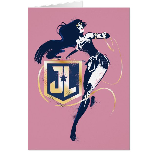 Justice League | Wonder Woman & JL Icon Pop Art (Front)