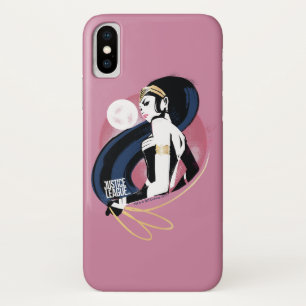 Justice League   Wonder Woman Profile Pop Art iPhone X Case