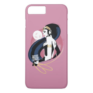 Justice League   Wonder Woman Profile Pop Art iPhone 8 Plus/7 Plus Case