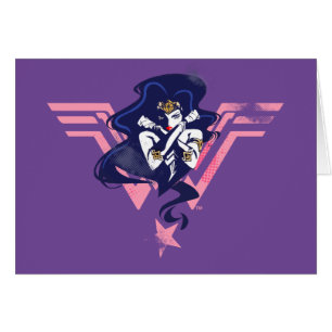 Justice League   Wonder Woman & Symbol Pop Art