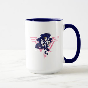 Justice League   Wonder Woman & Symbol Pop Art Mug