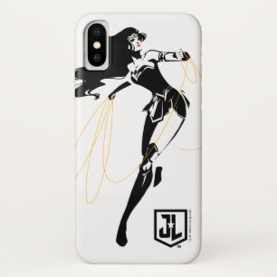 Justice League   Wonder Woman With Lasso Pop Art Case-Mate iPhone Case