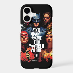 Justice League You Can't Save The World Alone