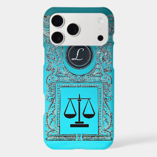 JUSTICE LEGAL OFFICE, ATTORNEY Monogram blue