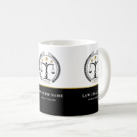 Justice Logo Black White Gold