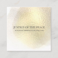 *~* JUSTICE OF THE PEACE - Abstract Yellow Gold