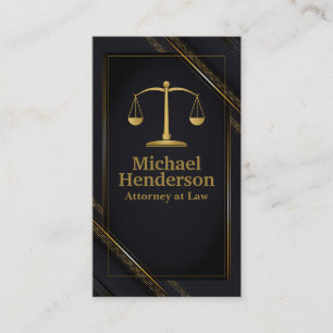 Justice Scales Attorney at Law Appointment Card