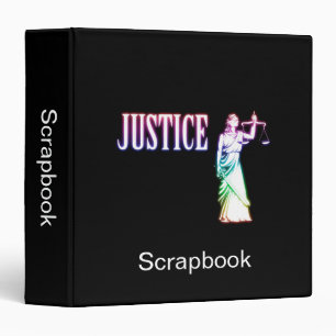 Justice - Scrapbook - Binder