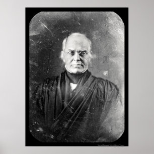 Justice Story Daguerreotype 1844 Poster