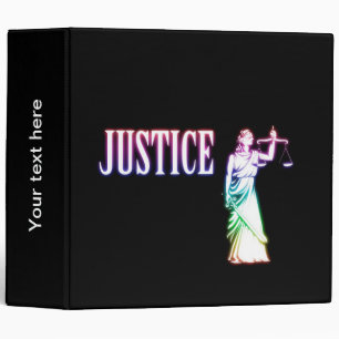 Justice   Themis Binder