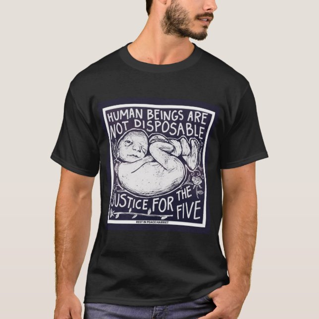 #JusticeForTheFive T-Shirt (Front)