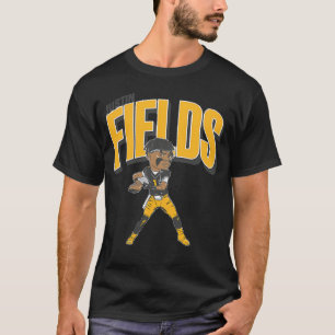 Justin Fields Pittsburgh Caricature T-Shirt