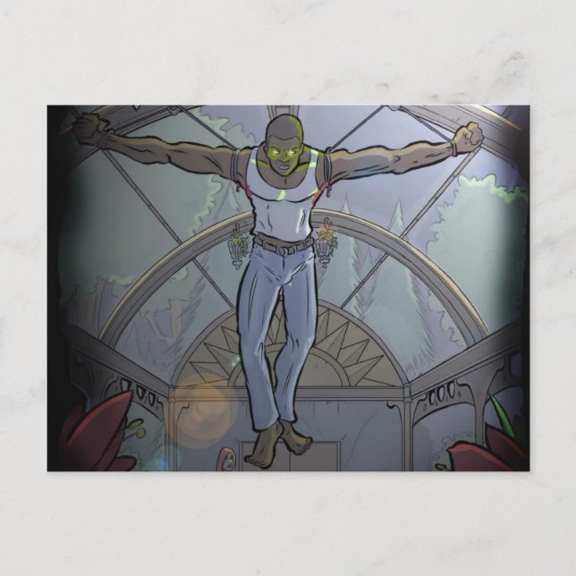 Justin Postcard (Front)