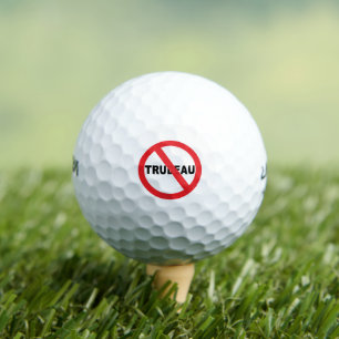 Justin Trudeau Golf Balls