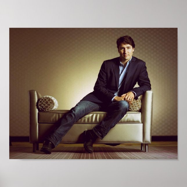 Justin Trudeau in jeans 2014 Poster (Front)