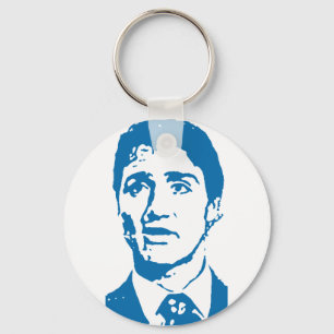 Justin Trudeau Liberal Keychain