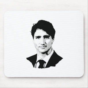 Justin Trudeau Portrait Mouse Pad