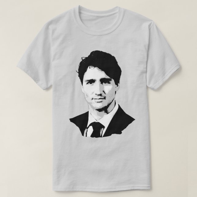 Justin Trudeau T-Shirt (Design Front)