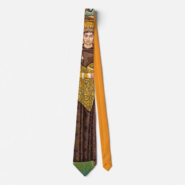 Justinian the Great Roman emperor Tie (Front)