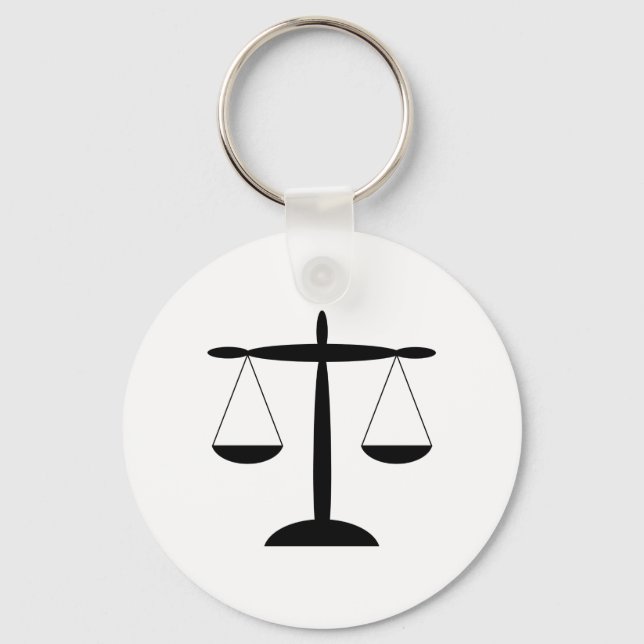 justizia keychain (Front)