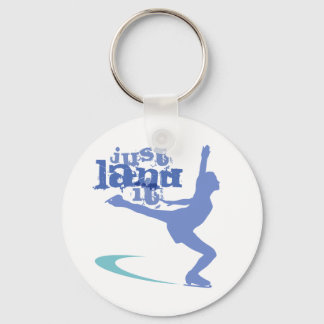 justlandit Ice Skater Keychain