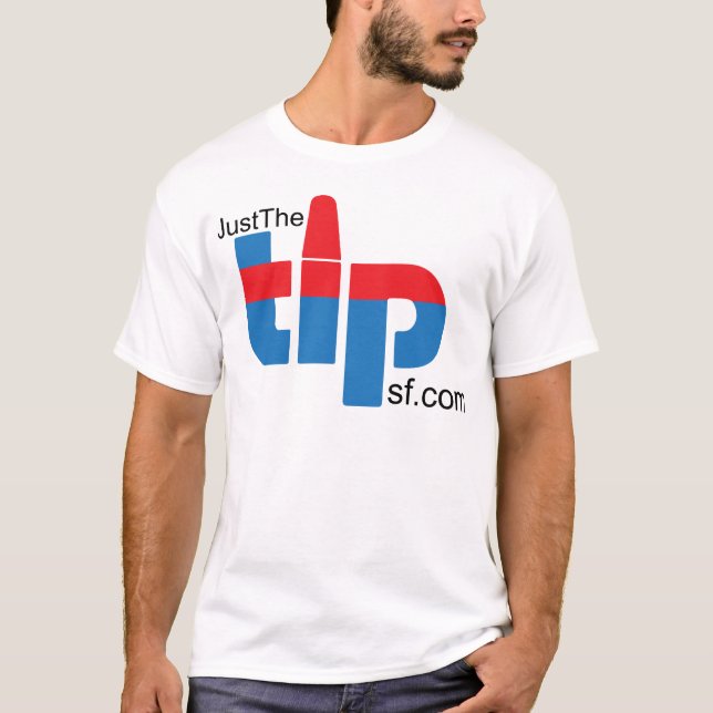 JustTheTipSF.com T-Shirt (Front)
