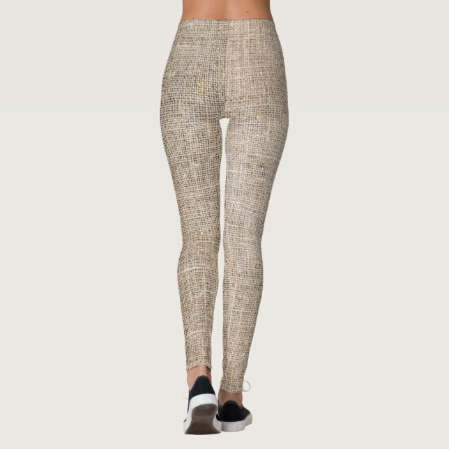 Jute Textile Leggings (Back)