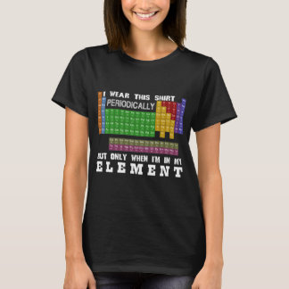 J'utilise ce T-shirt de chemise périodiquement