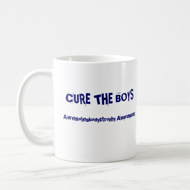 J'utilise la tasse de café BLEUE (Gauche)