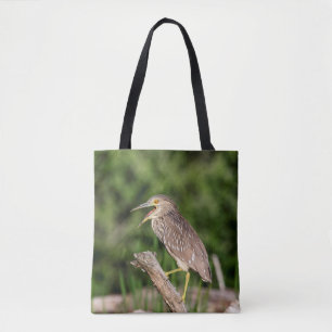 Juvenile Black Crowned Night Heron Tote Bag