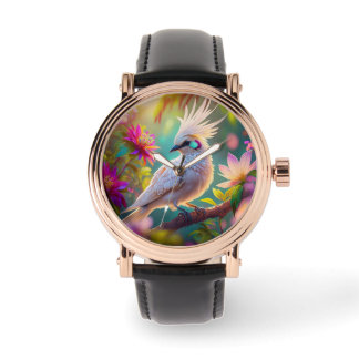 Juvenile Crested Blush Feather Dove Fantasy Bird Watch