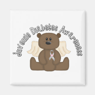Juvenile Diabetes Awareness Bear Magnet