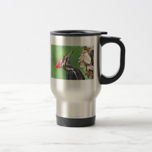 Juvenile Pileated Woodpecker Profile Gifts Apparel Travel Mug