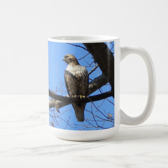 (Juvenile) Red Tailed Hawk Mug (Right)
