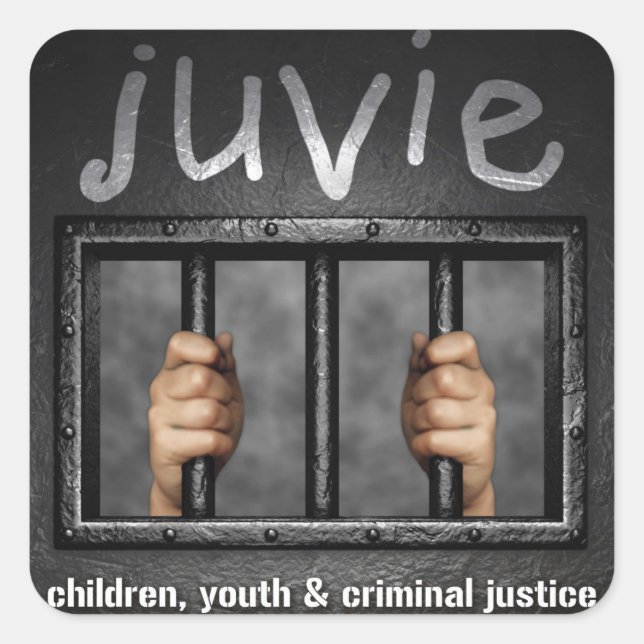 juvie Logo Sticker Squares (Front)