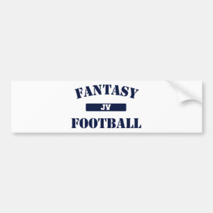 JV Fantasy Football Bumper Sticker