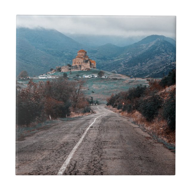 Jvari monastery Georgia Tile (Front)
