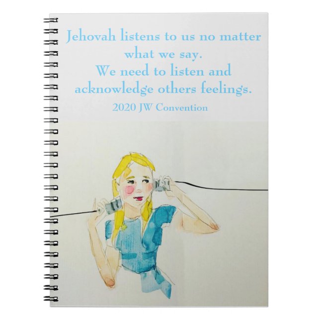 JW 2020 Convention Notebook -Tara Lillian artwork (Front)