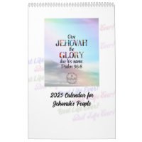 JW 2025 Calendar "Best Life Ever"