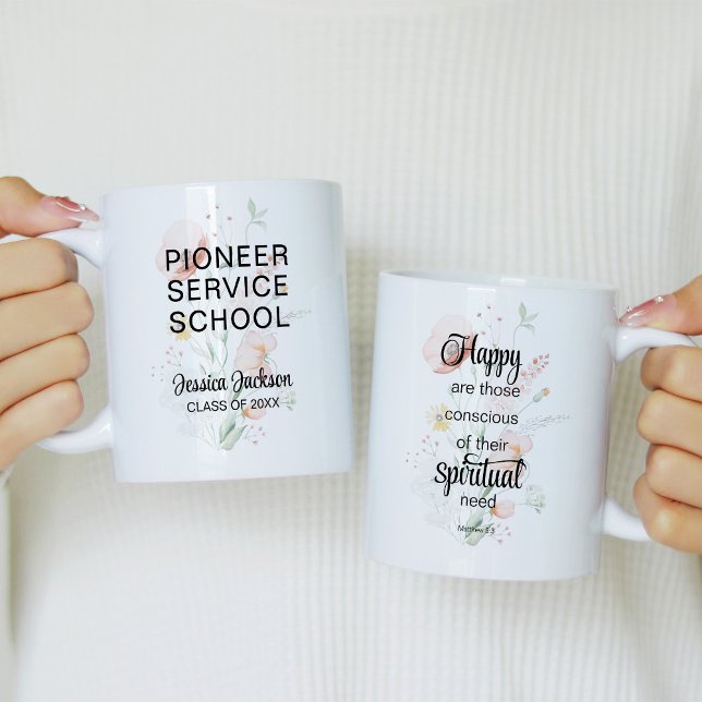 JW 2025 Pioneer Service School with Year Text Magic Mug (Creator Uploaded)