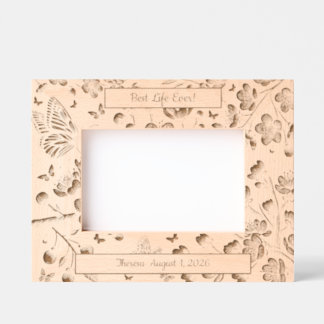 JW Baptism Gift-Keepsake Personalized! Etched Frames