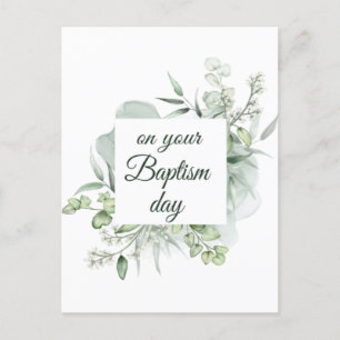 JW Baptism Gifts  Postcard