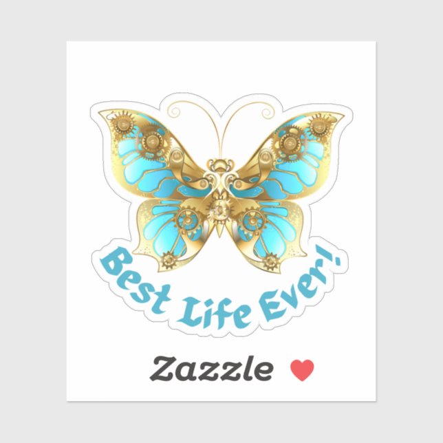JW Best Life Ever! Custom vinyl sticker (Sheet)