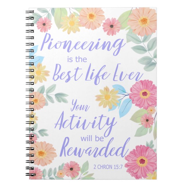 JW Gift Pioneering est le Carnet Best Life Ever (Devant)