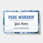 JW Keepsaké Convention Badge Pure Worship