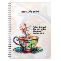 JW Notebook "Best Life Ever" and 2025 Year Text